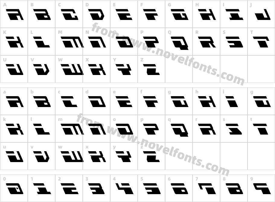 Escape Velocity Super-LeftalicCharacter Map