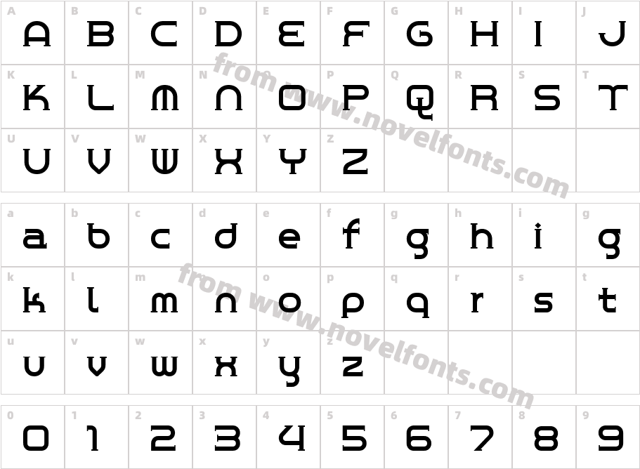 ChromeYellowCharacter Map