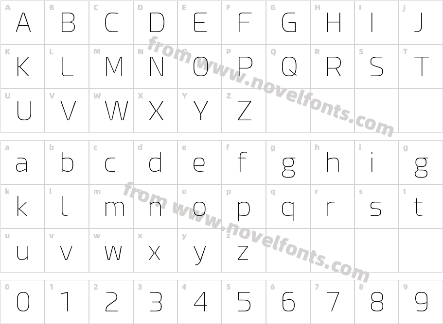 Esphimere ThinCharacter Map