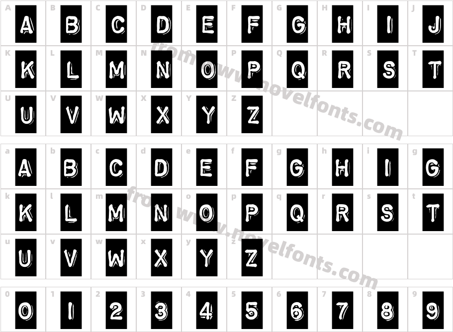 ChromosomeReversed-HeavyCharacter Map