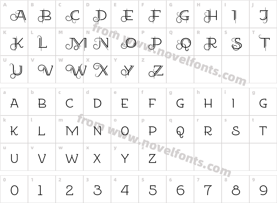 EtharnigNo12Character Map