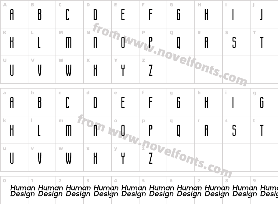 Eunoia TrialCharacter Map