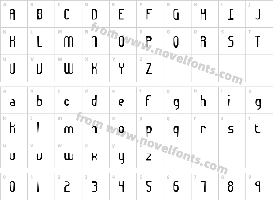 Euphoric -BRK-Character Map