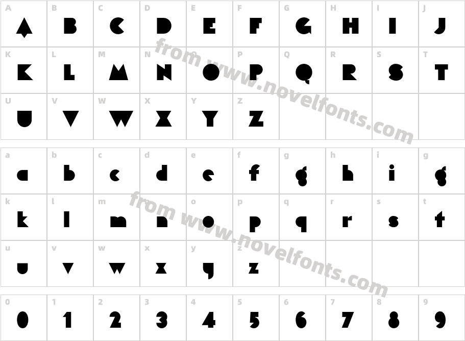 Eutopia NormalCharacter Map