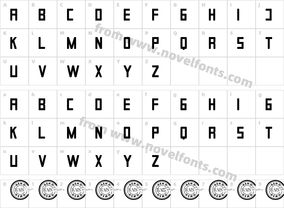 EvolutionaryDemoRegularCharacter Map