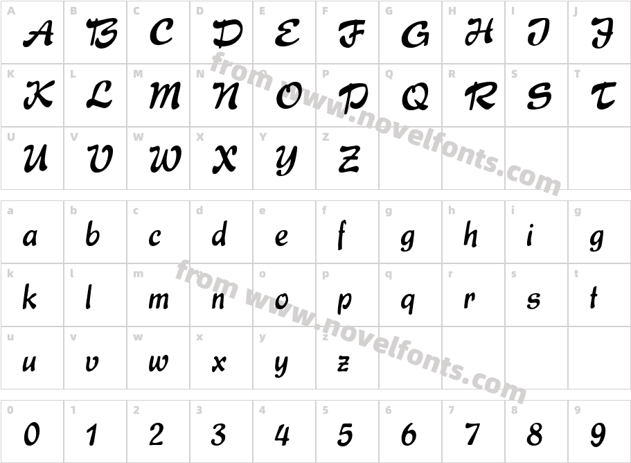 ExpressCharacter Map