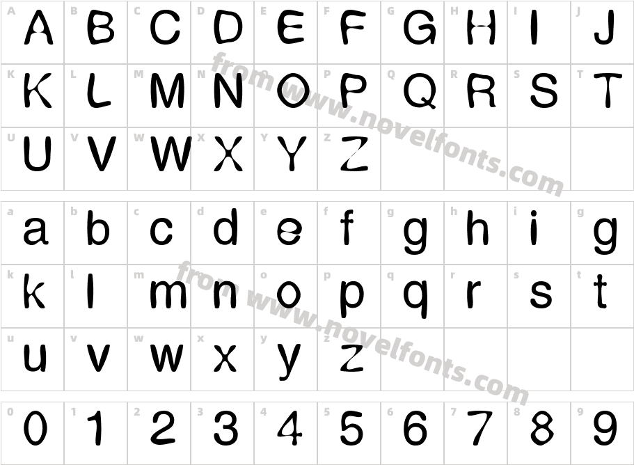 ExpressionCharacter Map