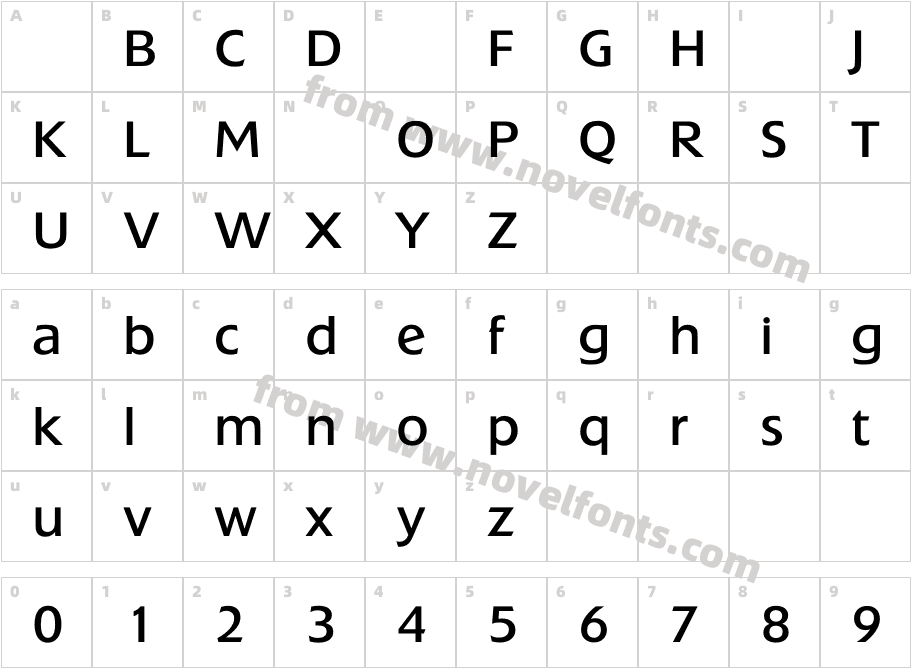 ExtensionBookCharacter Map