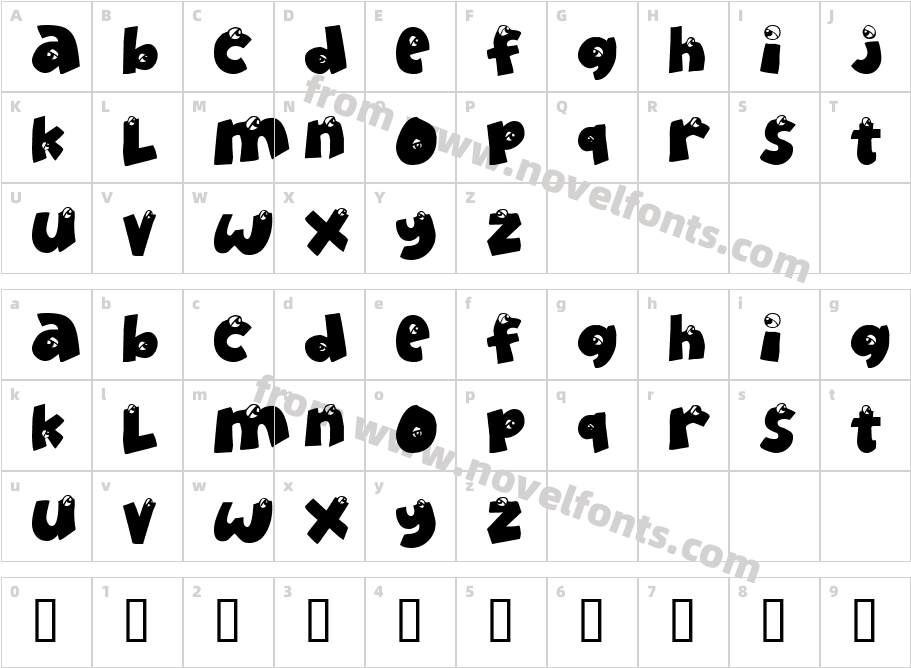 EyeOnlyHaveEyesForYouCharacter Map