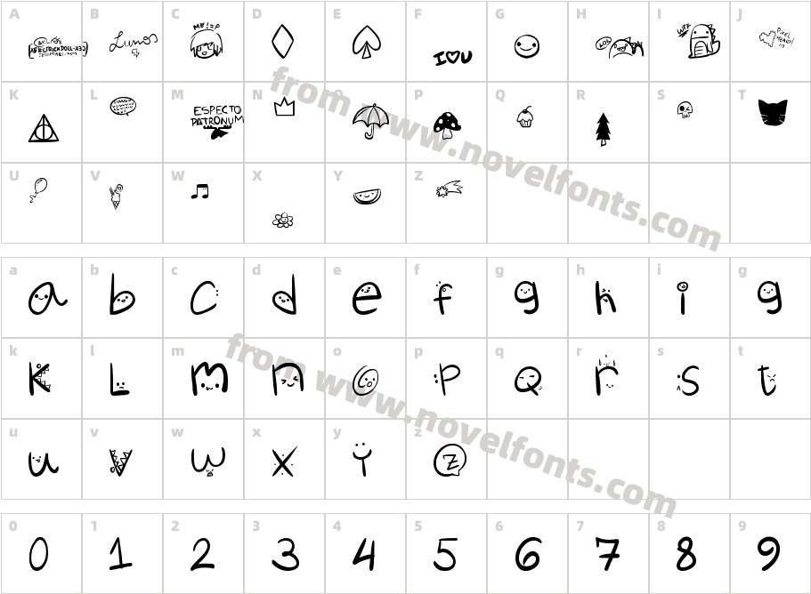 Churli_CuteCharacter Map