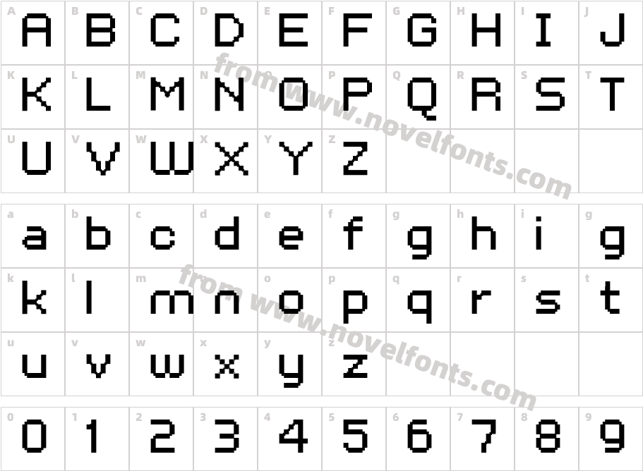 FFF Business ExtendedCharacter Map