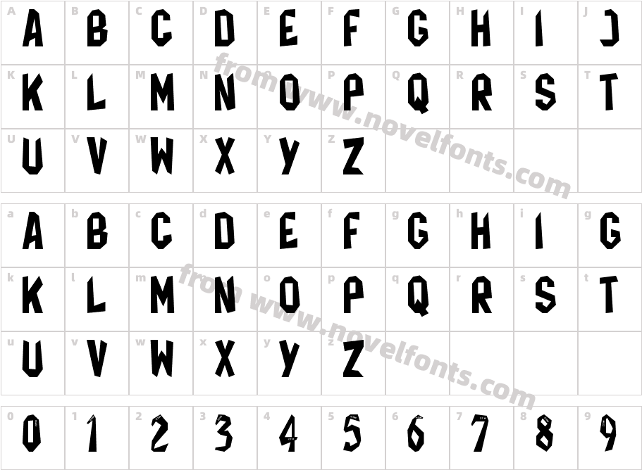 FLAMENGO2K21Character Map