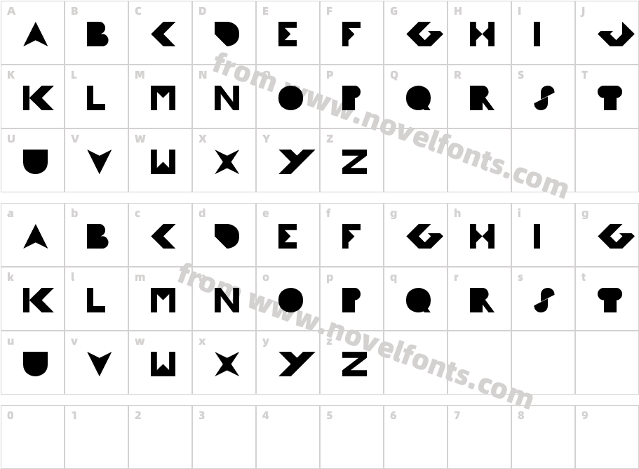 FLIGHT STERWADESSCharacter Map