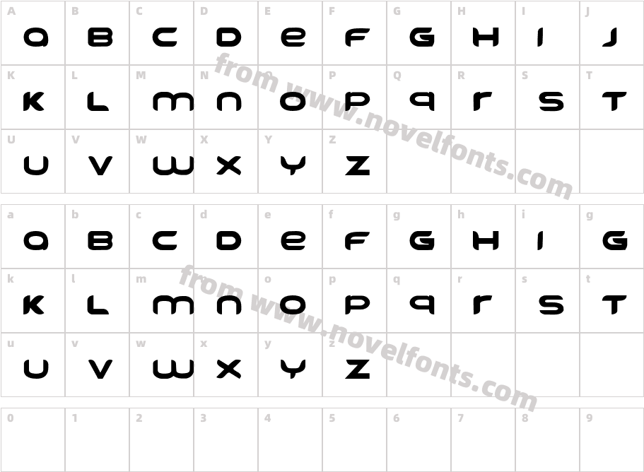 FREEDOMCharacter Map