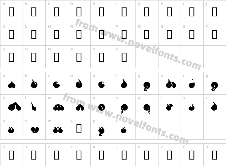 FSO revenge of zanyCharacter Map