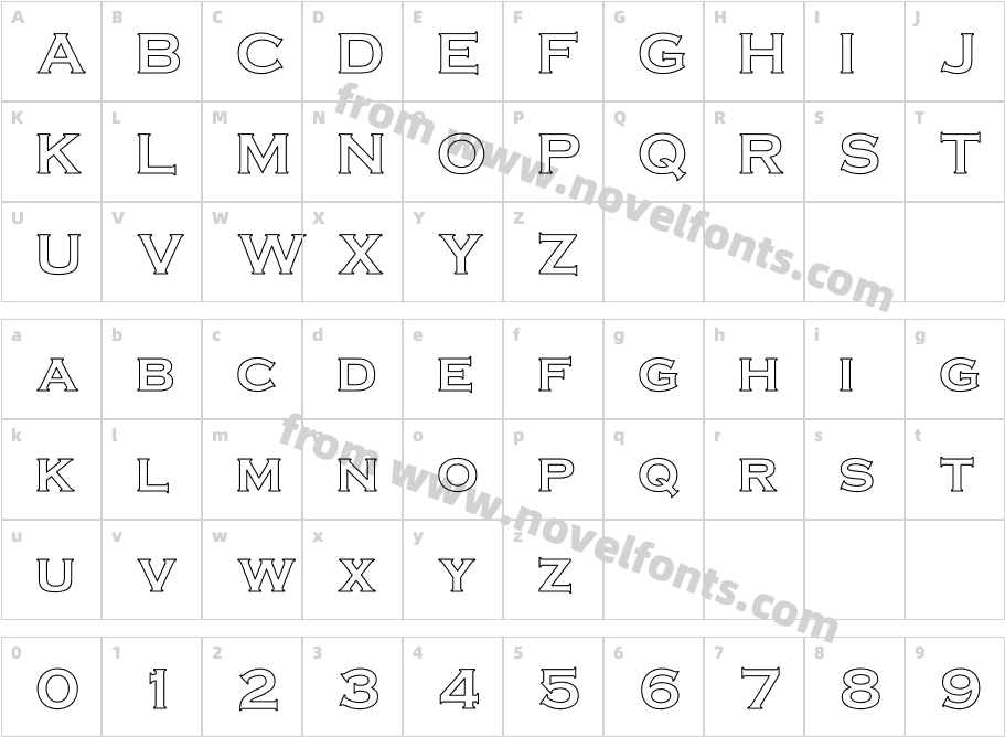 Cimier HollowCharacter Map