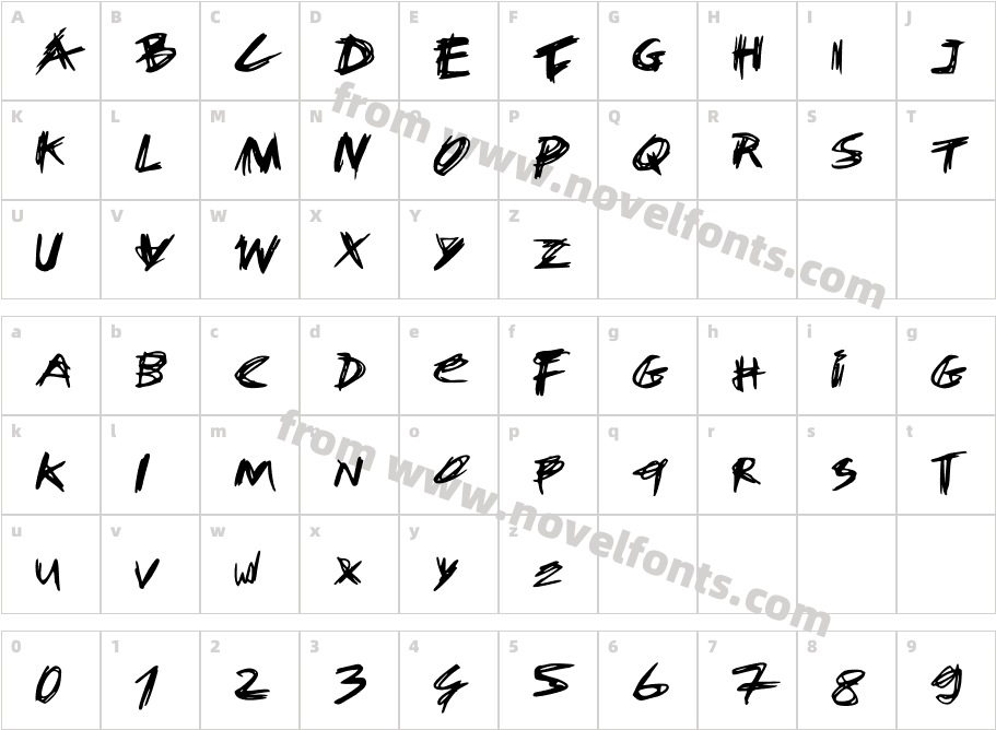 FYOUCharacter Map