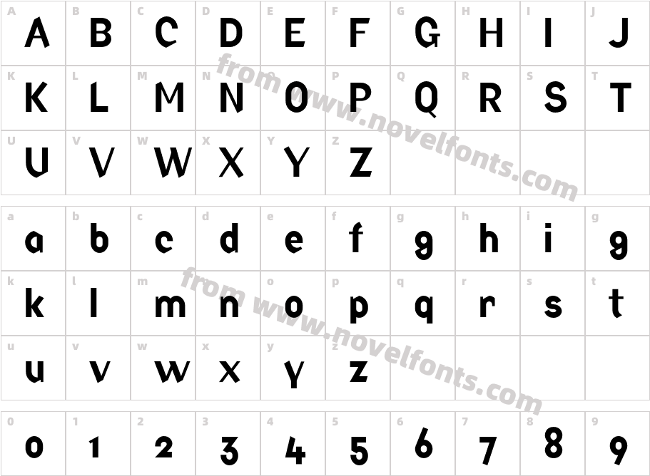 Factory-WideCharacter Map