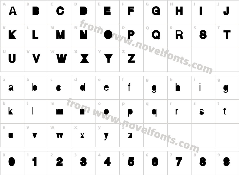 AI hellvertigoCharacter Map