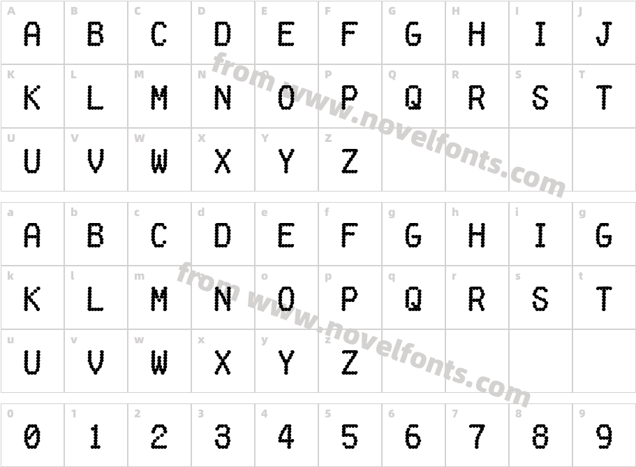 Fake ReceiptCharacter Map