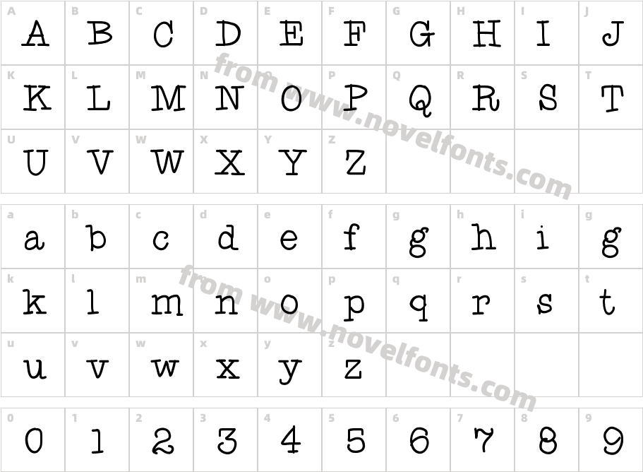 FancyShmancyCharacter Map