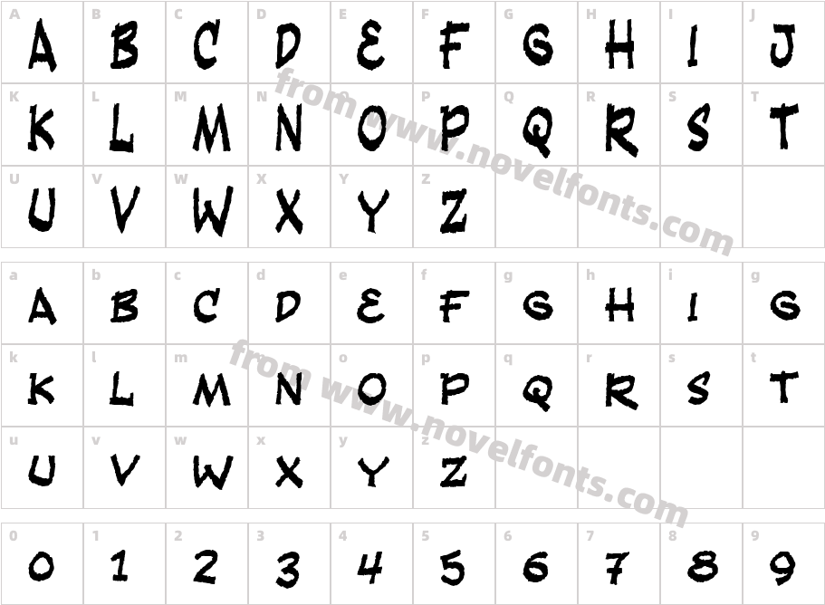 FandangoCharacter Map