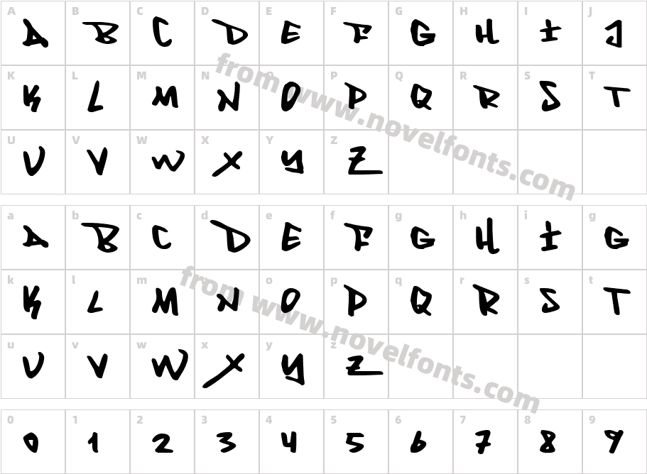 Fantom ExpandedCharacter Map