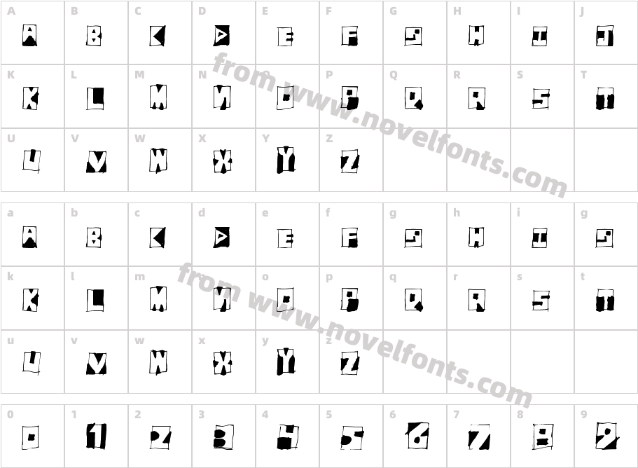 FantomBantumCharacter Map