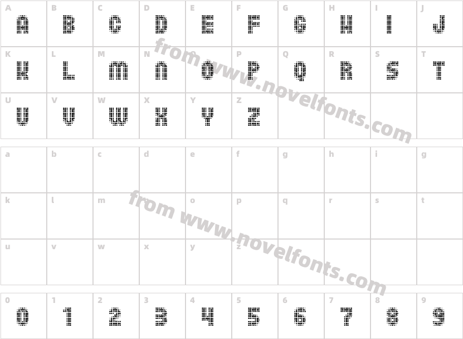 Far SpotCharacter Map