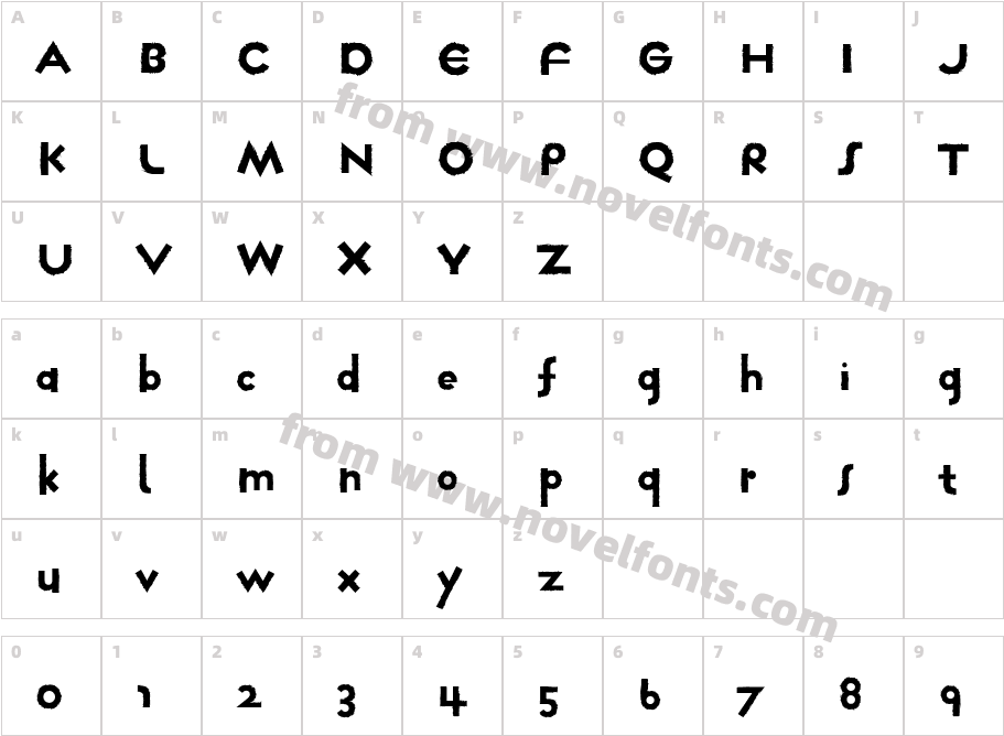 FarmhausITC-NormalCharacter Map