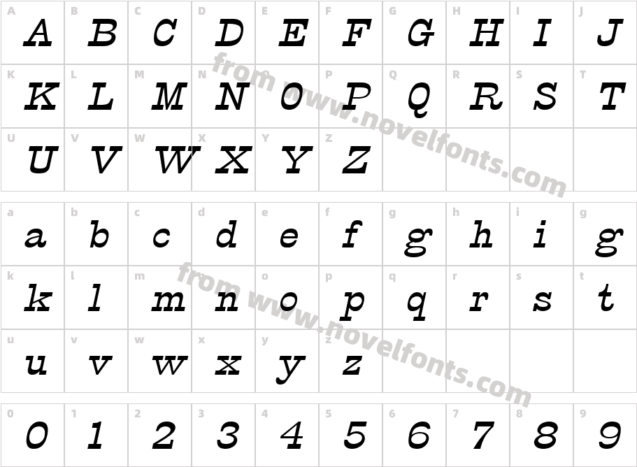 Circus WideCharacter Map