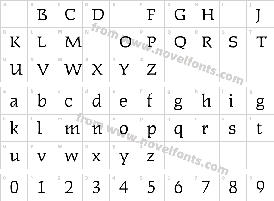 FaustLightCharacter Map