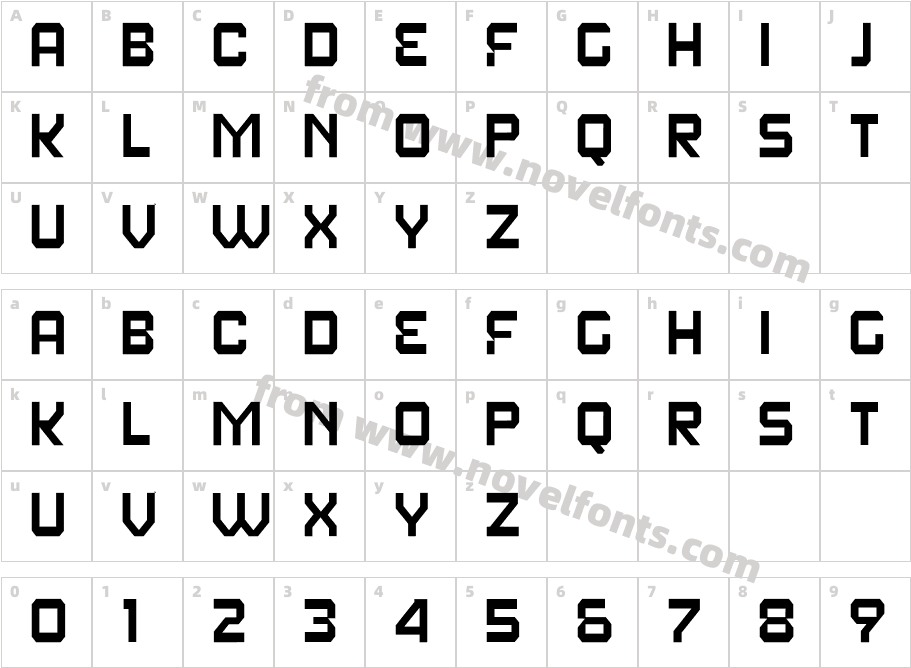 Fear Factor TextCharacter Map