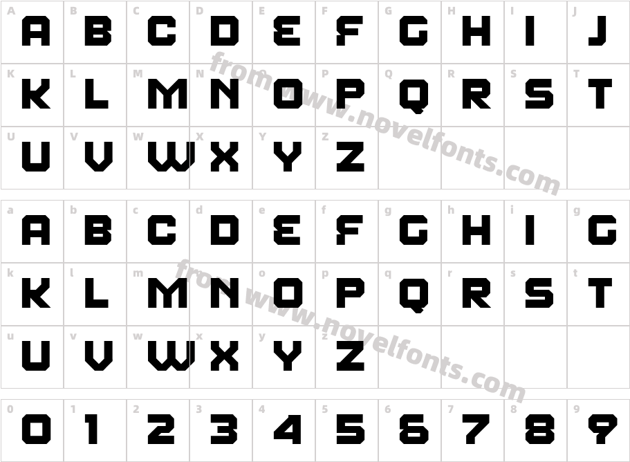 Fear FactorCharacter Map