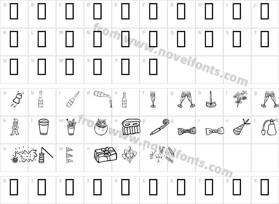 Feast DayCharacter Map