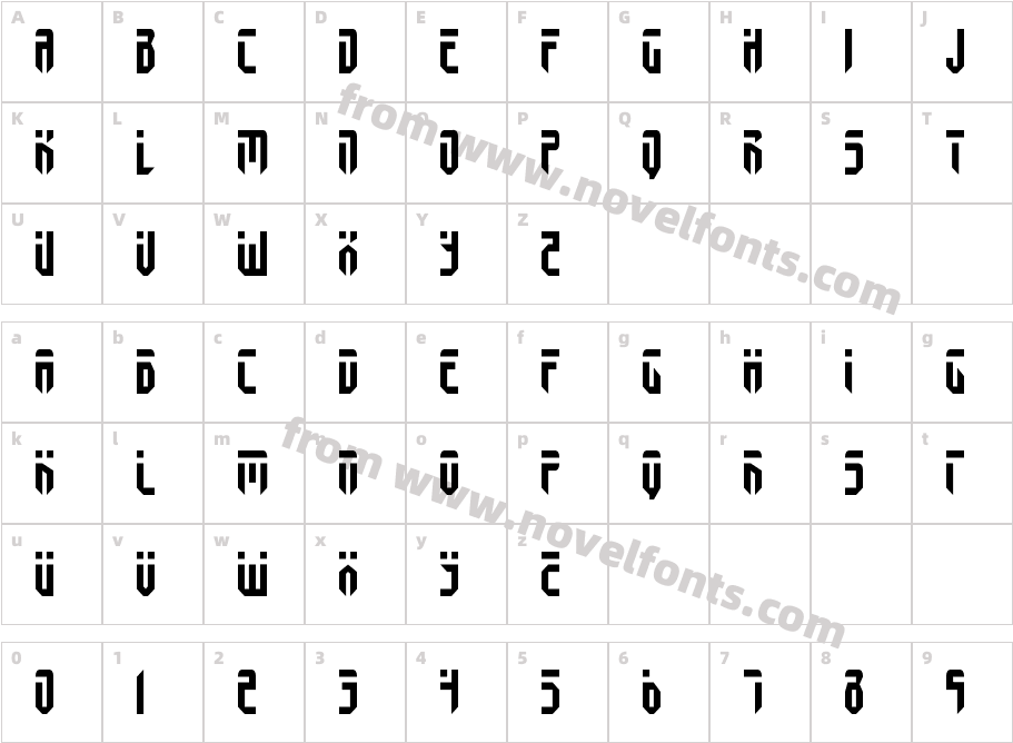 FedyralCharacter Map