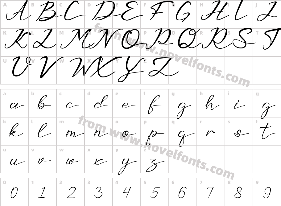 FellisaRegularCharacter Map