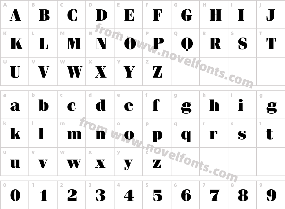 FeniceEF-UltraCharacter Map