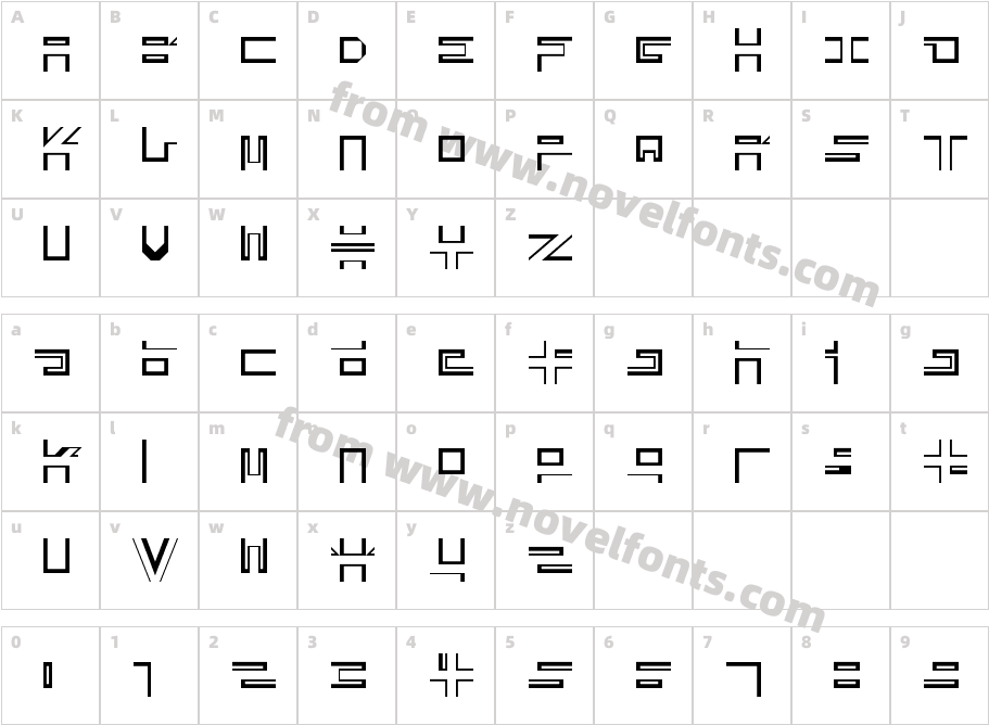 City-ArchitectureCharacter Map