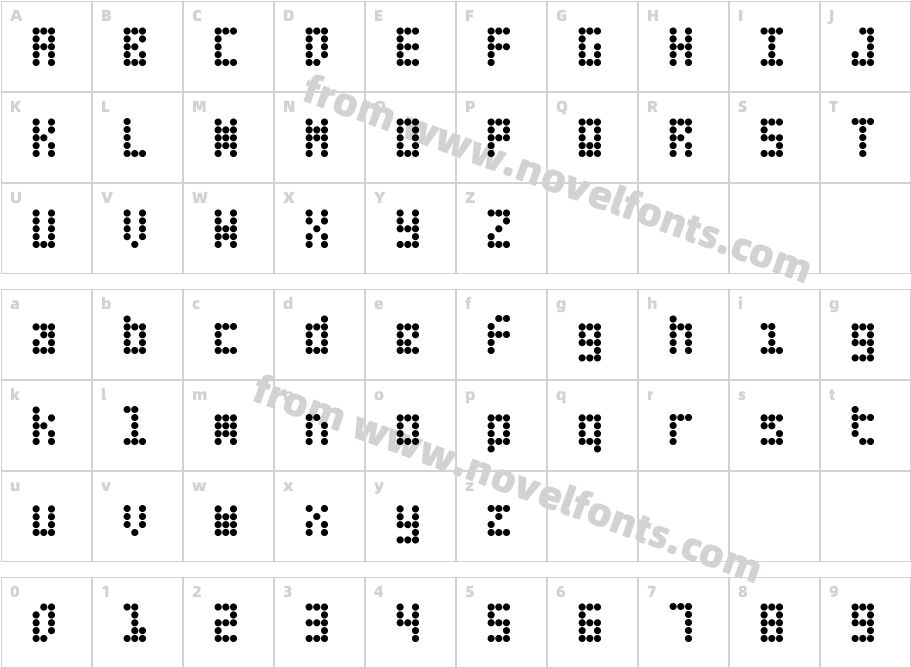 Fifteen OkayCharacter Map