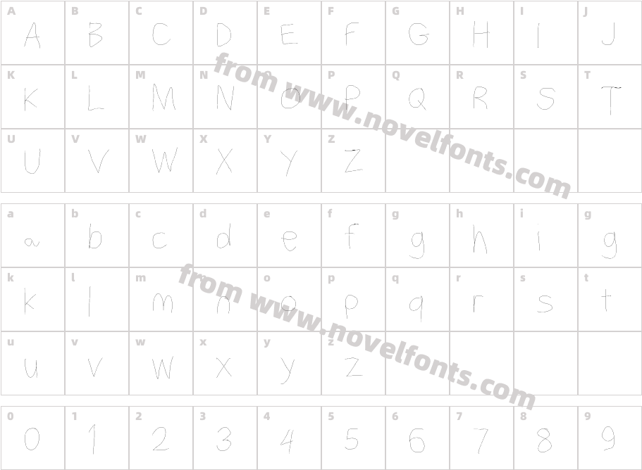 Filament OneCharacter Map