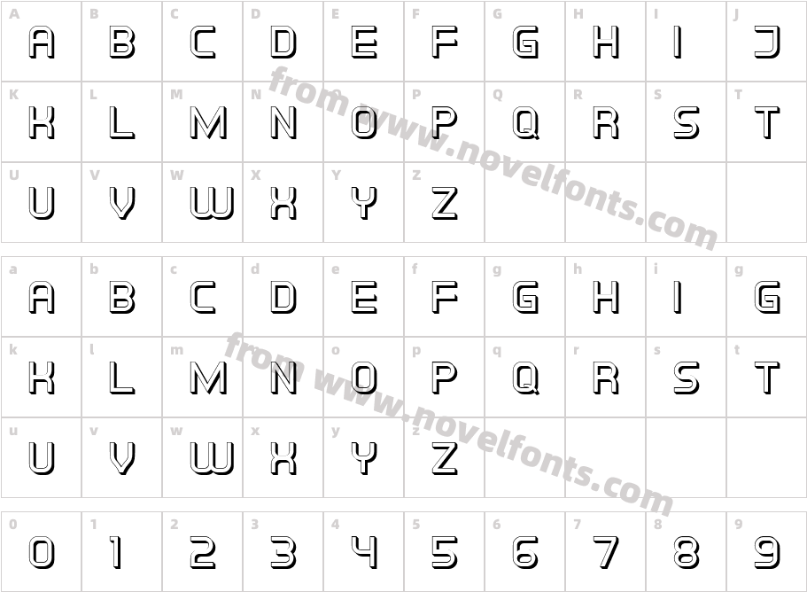 Filosofisch MediumCharacter Map