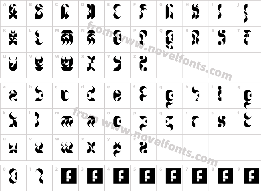 FinCompetition RegularCharacter Map