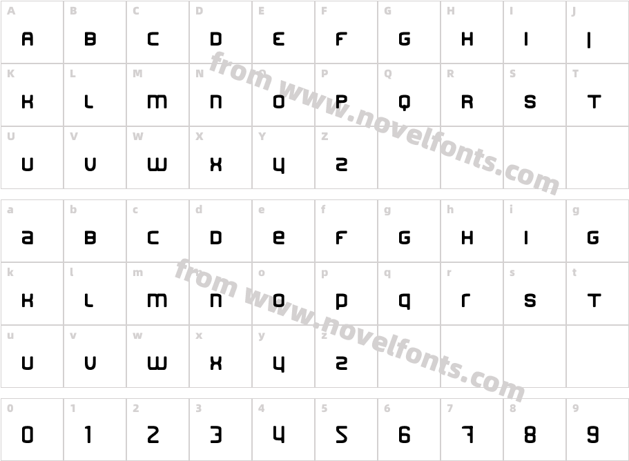 FinderCharacter Map