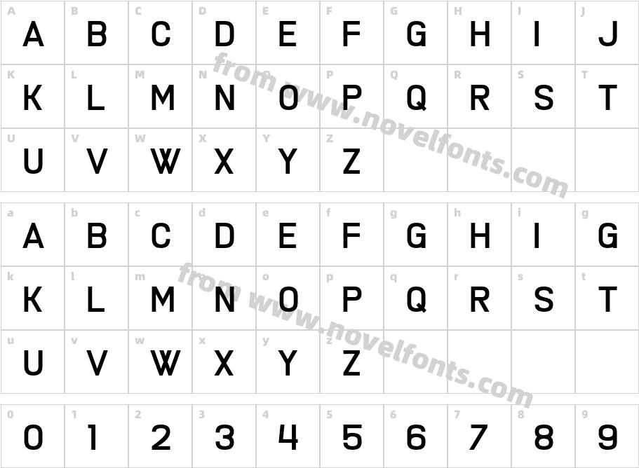 Fine AllieCharacter Map