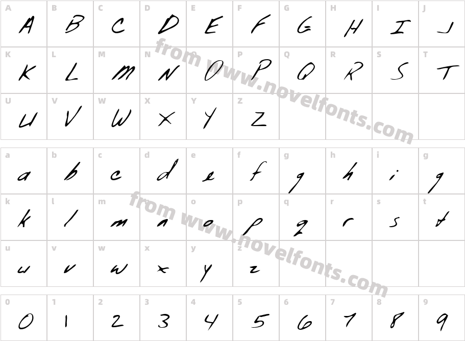 FiniansHand-PlainCharacter Map