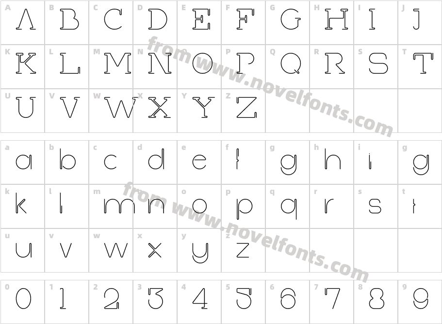 First ShineCharacter Map