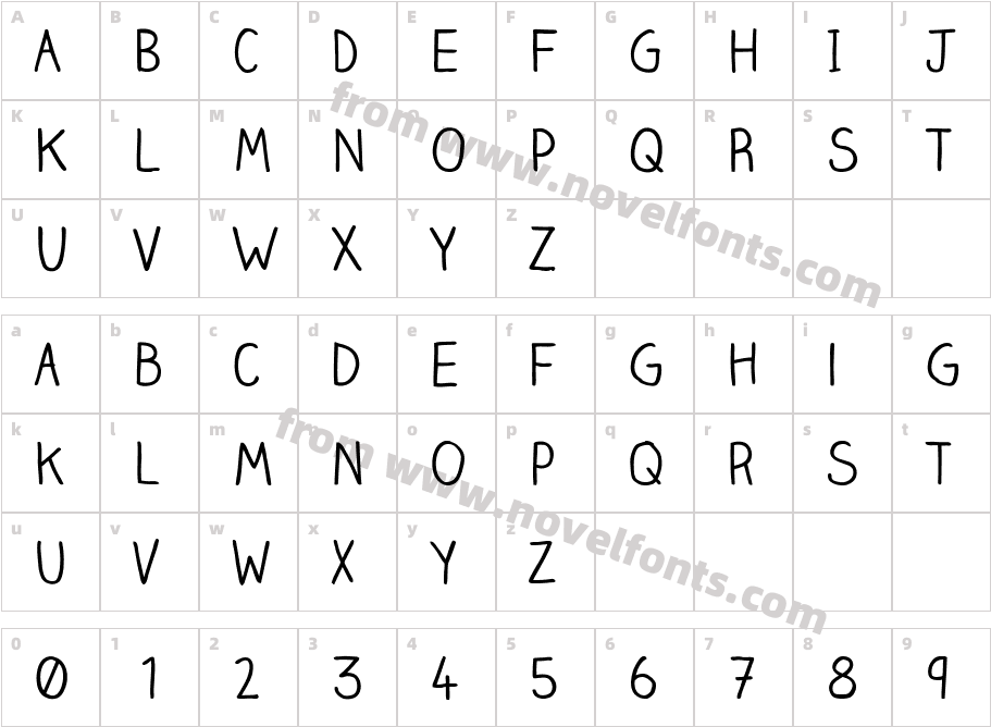 Claire HandCharacter Map