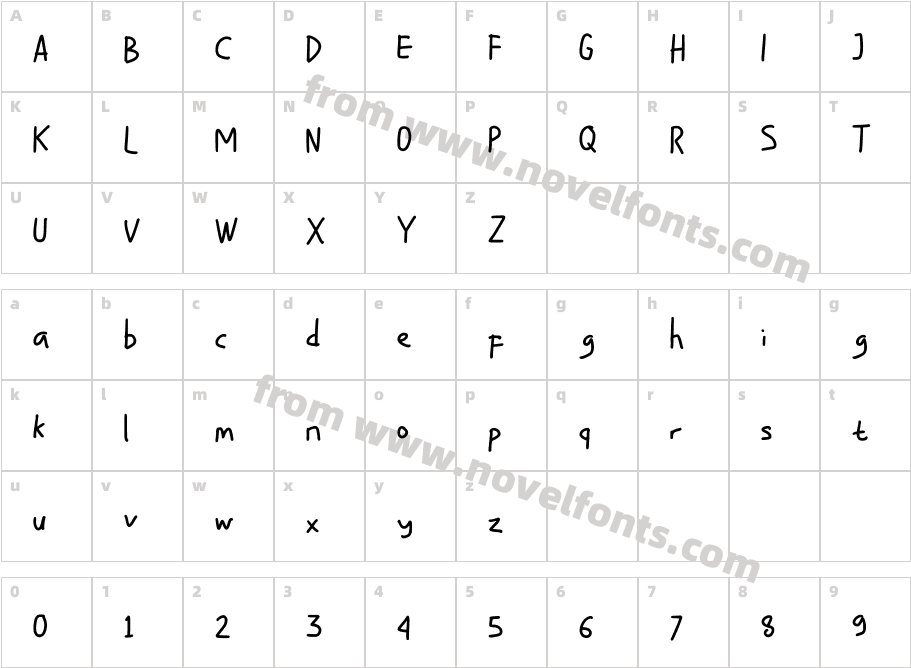 Fith101 RegularCharacter Map