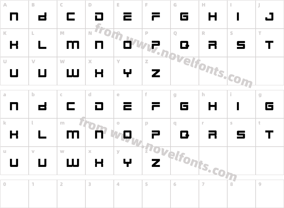 FlagCharacter Map